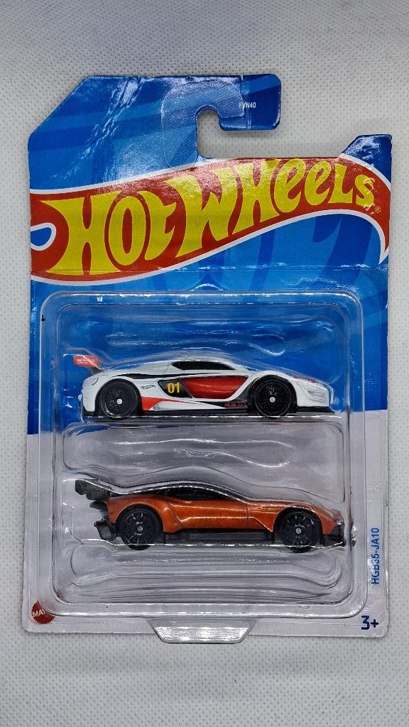Hotwheels 2 pac Renault Sport R.S. 01 & Aston Martin Vulcan, Envoi, Neuf, Voiture