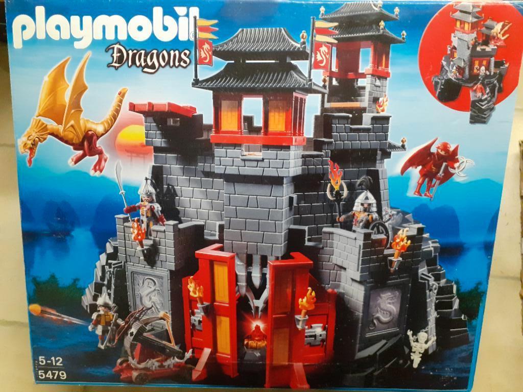 Playmobil Dragons 5479 chateau forteresse, Enfants & Bébés, Enlèvement ou Envoi, Utilisé, Ensemble complet