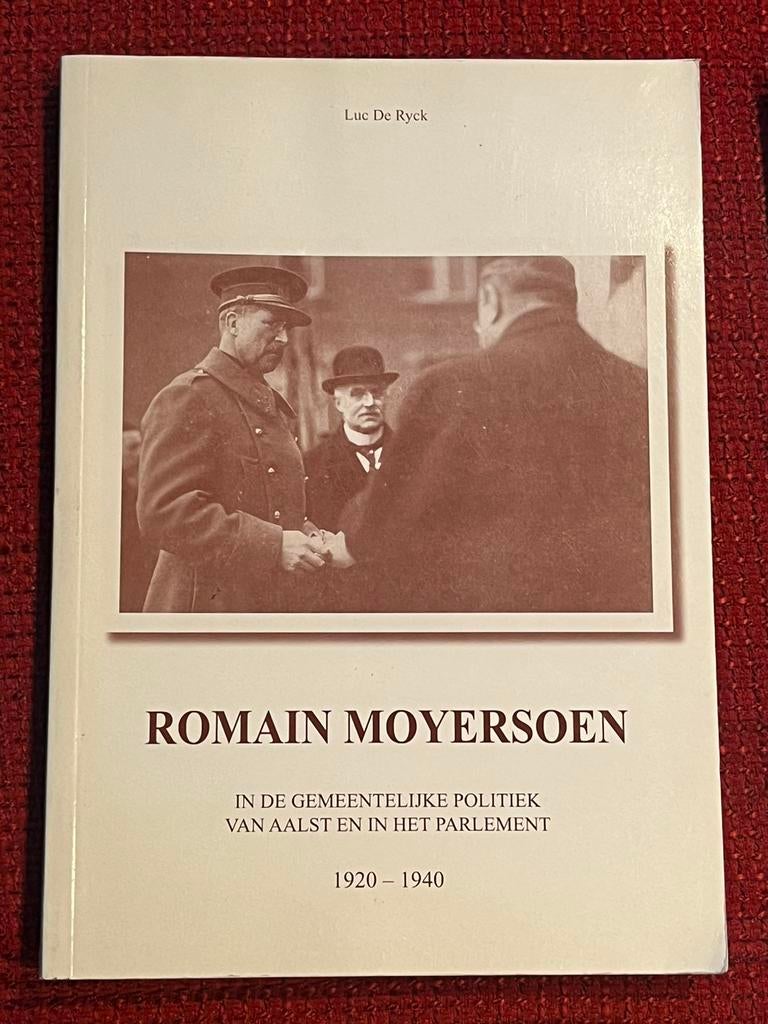 Boek Aalst - Romain Moyersoen 1920-1940, Enlèvement, Comme neuf
