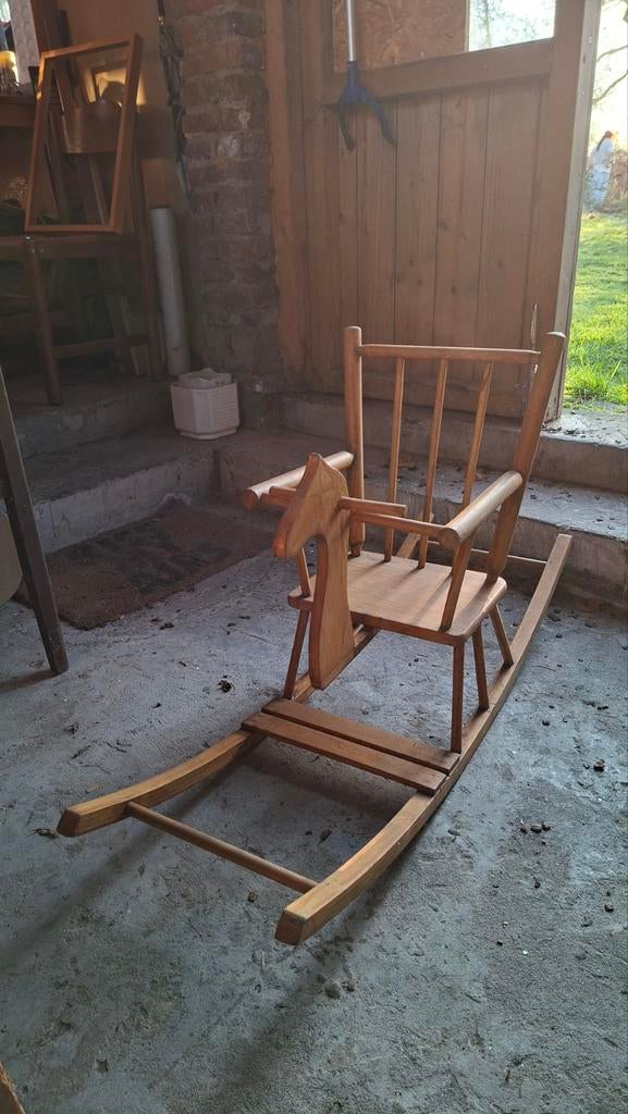 Houten schommelpaard, Kinderen en Baby's, Ophalen