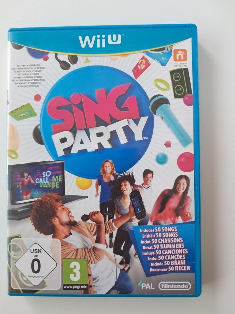 Sing Party wii u, Enlèvement ou Envoi, Comme neuf
