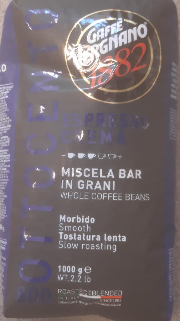Café en grain vergnano ottocento, Enlèvement, Neuf