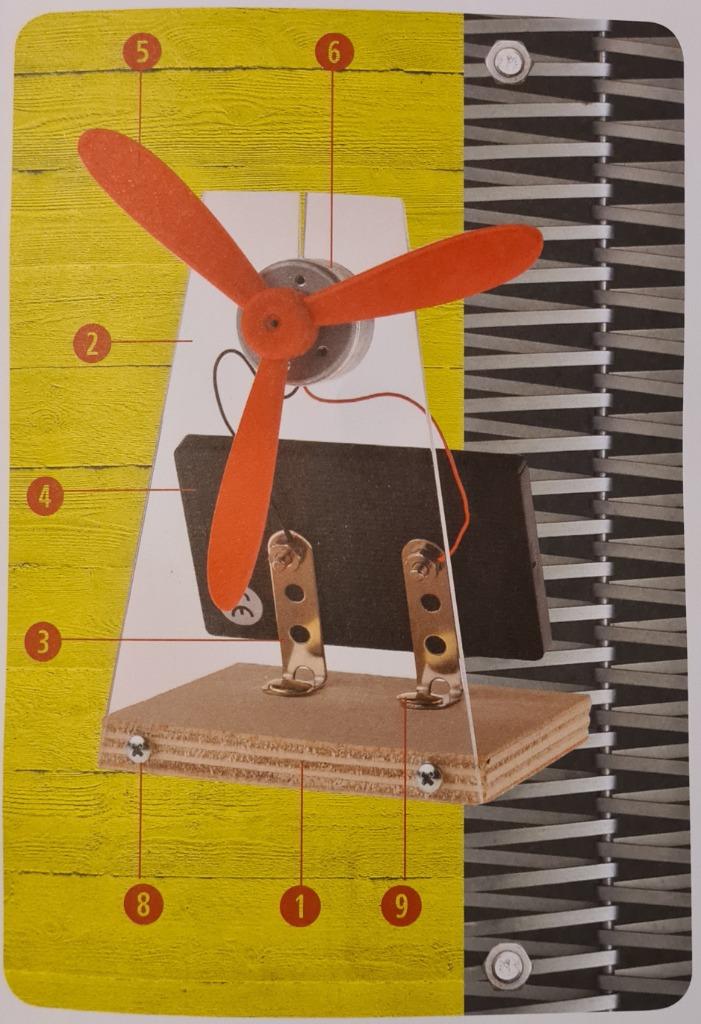 Zelfbouwpakket Zonne-Ventilator, Ophalen of Verzenden, Nieuw, Knutselwerk