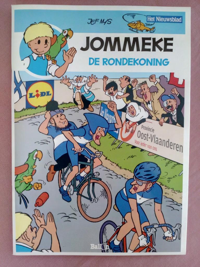 Jommeke - De Rondekoning - Het Nieuwsblad - 1ste druk, Boeken, Eén stripboek, Ophalen, Nieuw