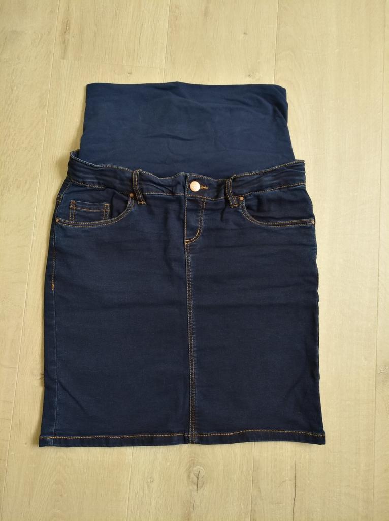 Zwangerschapskledij rok Mamalicious maat M, Maat 38/40 (M), Blauw, Rok, Mamalicious