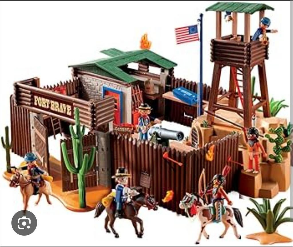 Playmobil 5245 Grand fort des soldats américains, Ophalen