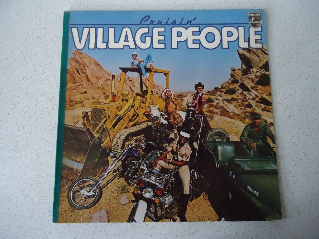LP van "Village People" Cruisin anno 1978., Ophalen of Verzenden, Gebruikt, 12 inch