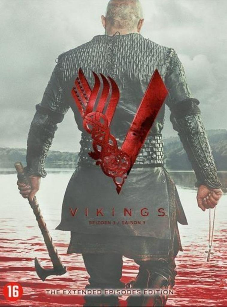 Dvd - Vikings - Seizoen 3, Cd's en Dvd's, Dvd's | Tv en Series, Vanaf 16 jaar, Verzenden, Zo goed als nieuw, Actie en Avontuur