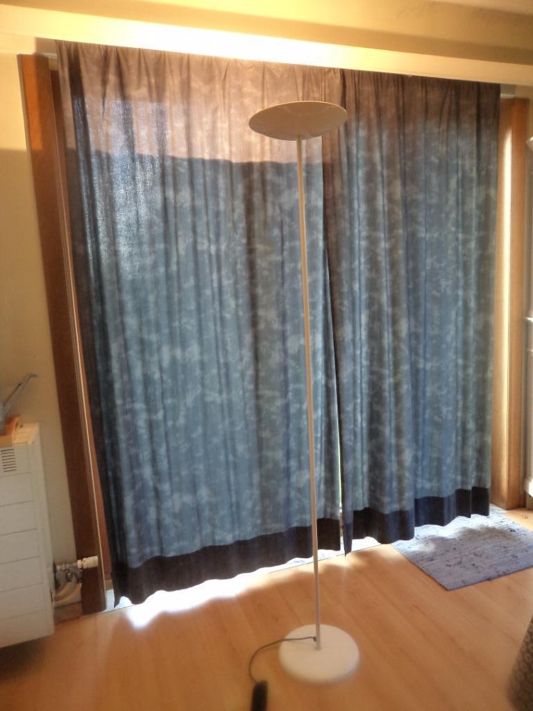 Lampadaire halogène sur pied avec variateur, Maison & Meubles, Lampes | Lampadaires, Utilisé, 150 à 200 cm, Métal, Enlèvement