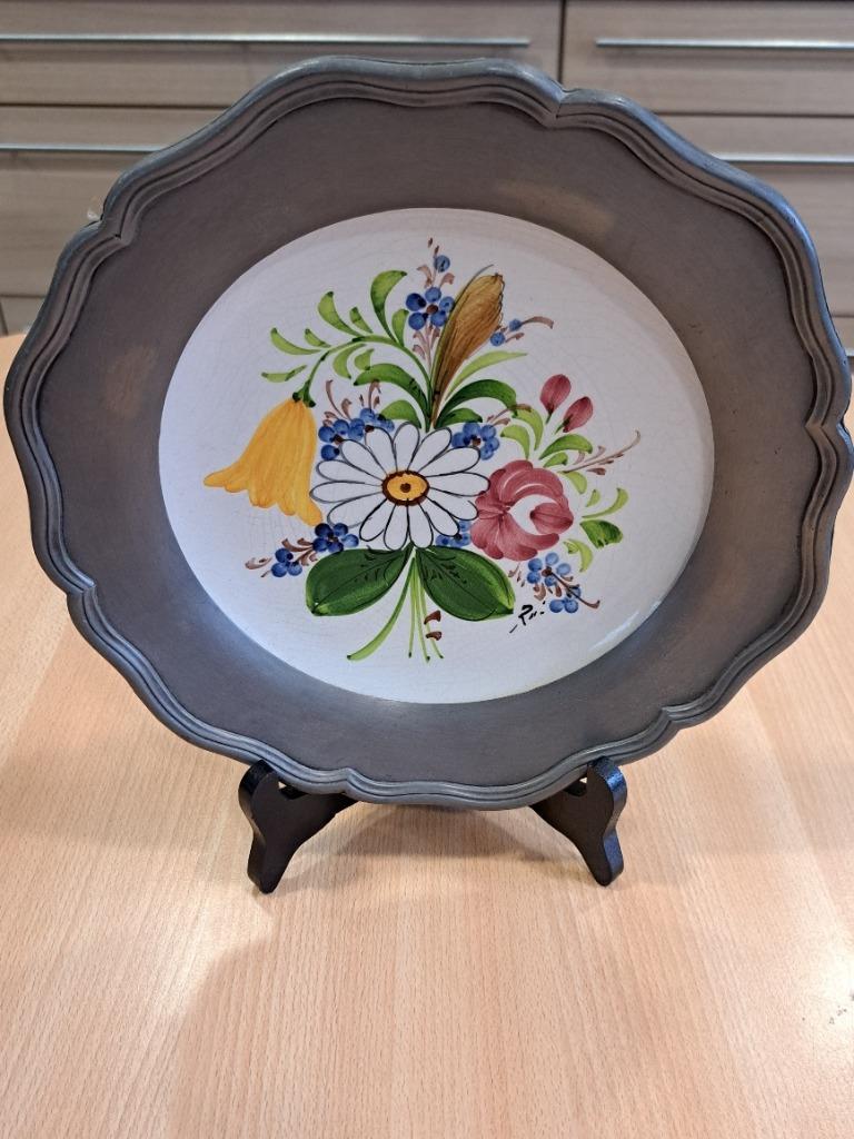 2 decoratieve wandborden Bassano, Antiek en Kunst, Antiek | Wandborden en Tegels, Ophalen