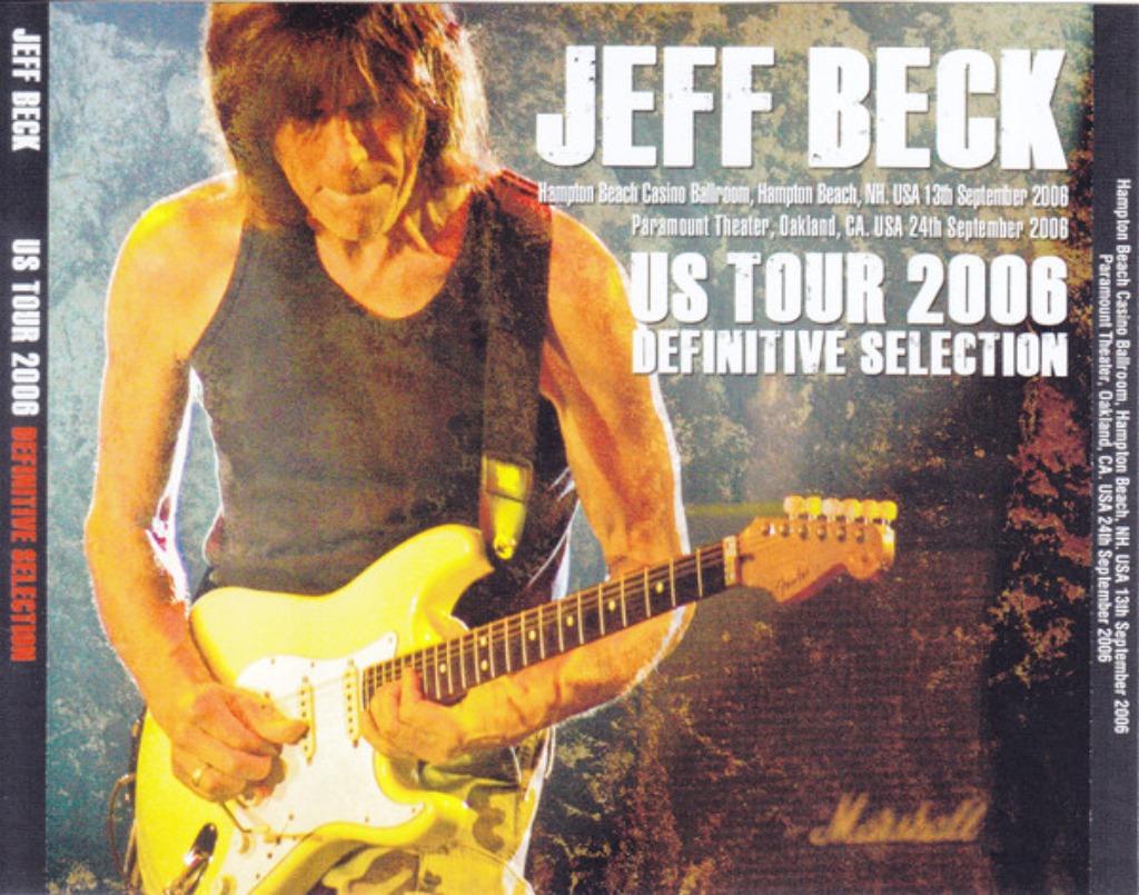 4 CD's Jeff BECK - Live Amerikaanse tournee 2006, Verzenden, Nieuw in verpakking, Poprock