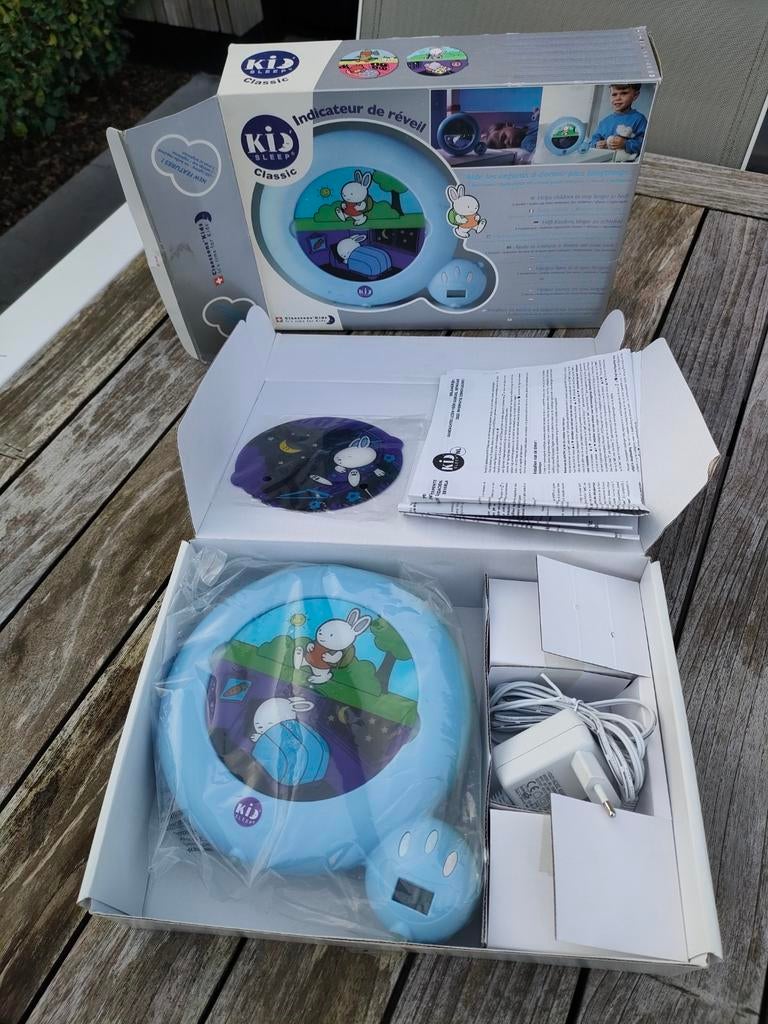 KID SLEEP classic lichtklokje konijntje voor kleine kids, Enlèvement