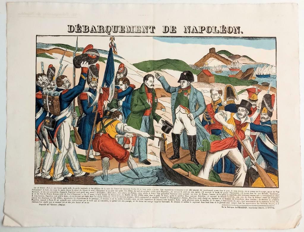 [Epinal Pellerin] Débarquement de Napoléon, Enlèvement ou Envoi