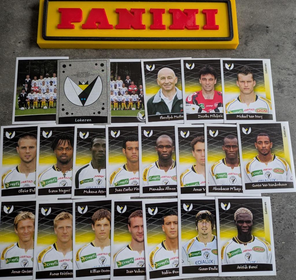 Autocollants de football Panini 2006 21X LOKEREN SK 2006, Envoi, Neuf