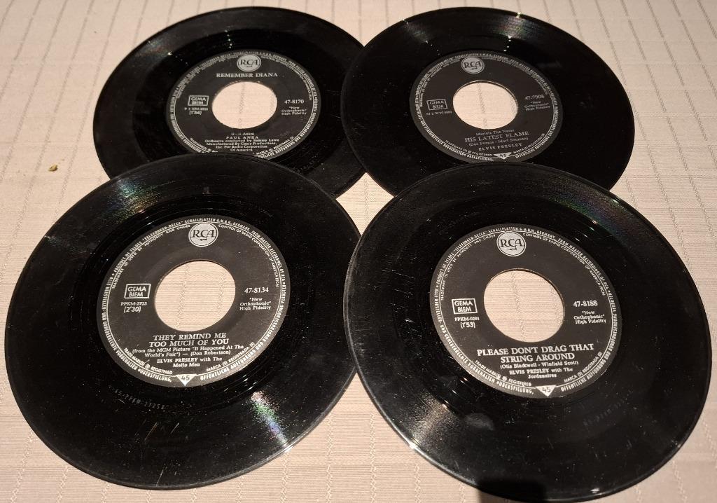 2 vinyl singles label RCA, Enlèvement ou Envoi, Single, Utilisé, Pop
