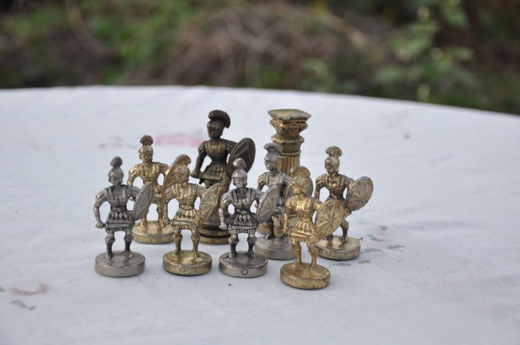 lot de 9 figurines en plomb romain, Collections, Enlèvement ou Envoi, Utilisé, Humain