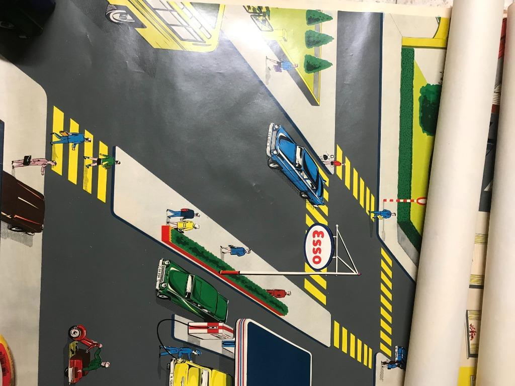 Oud/antiek lesmateriaal verkeersveiligheid, Ophalen