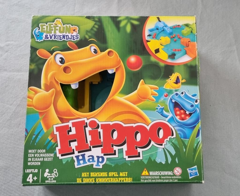 Hippo hap van Hasbro, Hobby en Vrije tijd, Ophalen of Verzenden, Zo goed als nieuw, Hasbro