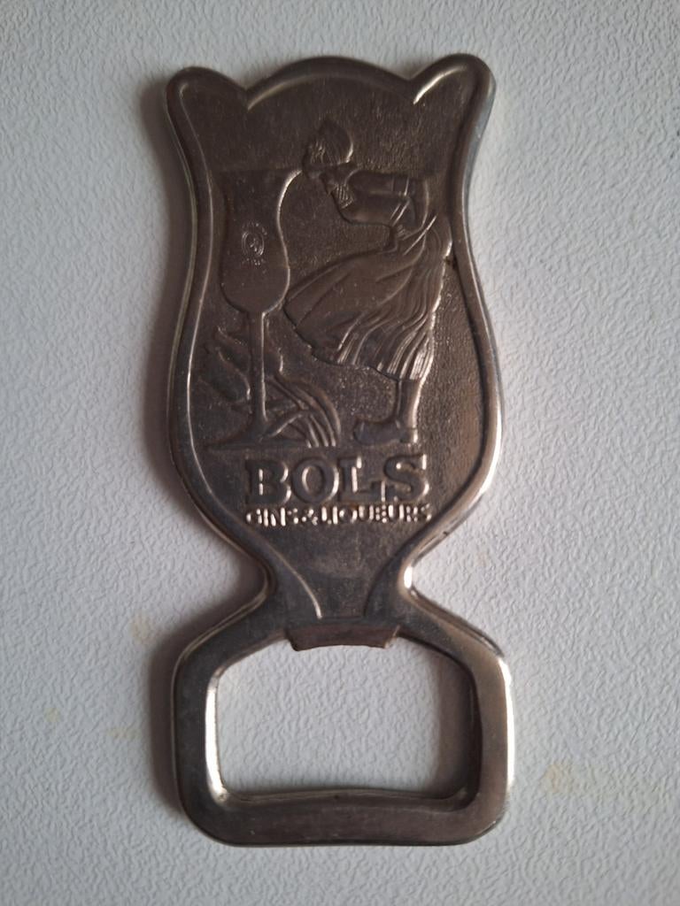 Bols Jenever Hasselt oude metalen aftrekker, Verzamelen, Ophalen of Verzenden