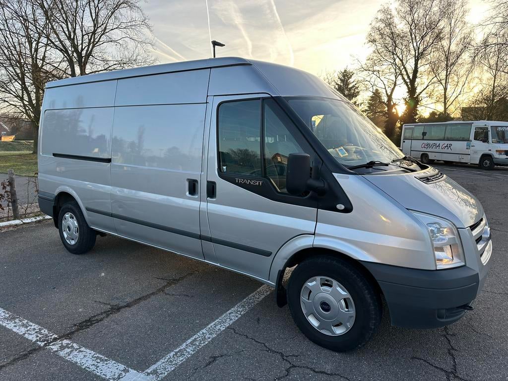Ford Transit L3H2, zilvergrijs 73300km., Achat, 224 g/km, 2 places, Boîte manuelle