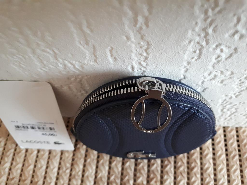 Lacoste Portemonee, Ophalen of Verzenden, Nieuw, Blauw