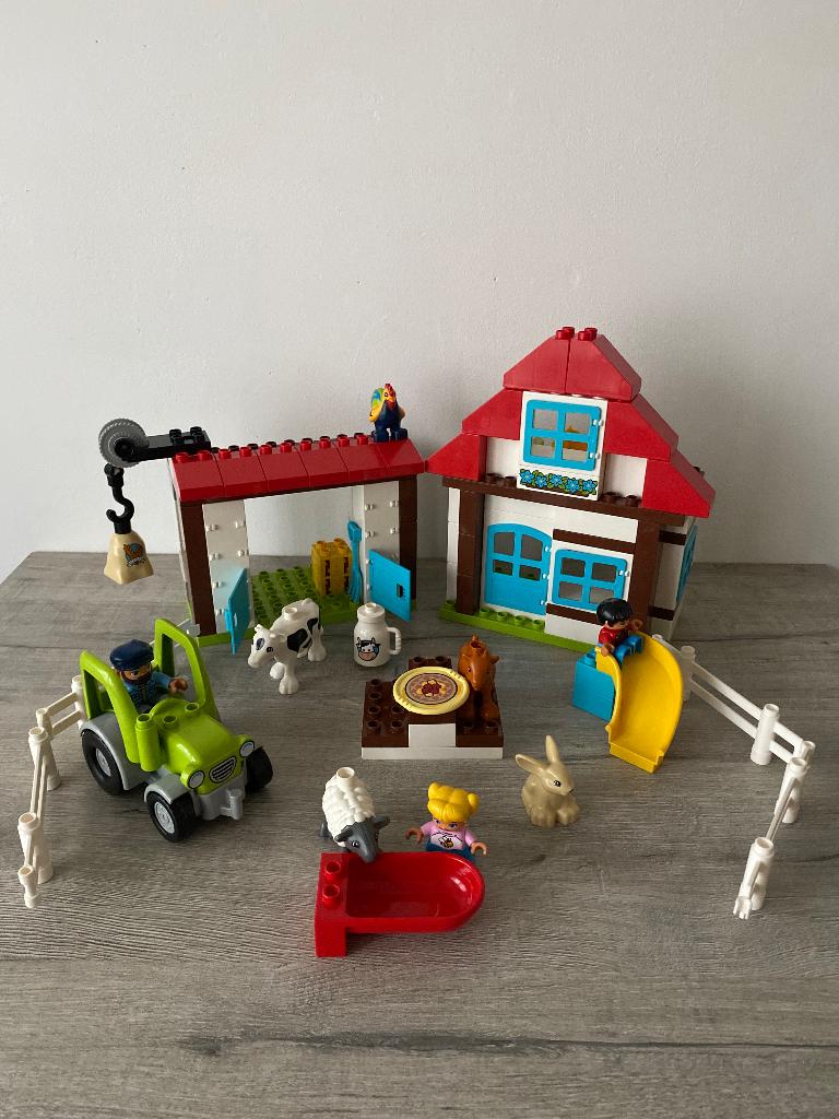 Duplo boerderij 10869 COMPLEET & IN GOEDE STAAT, Ophalen, Gebruikt, Complete set, Duplo