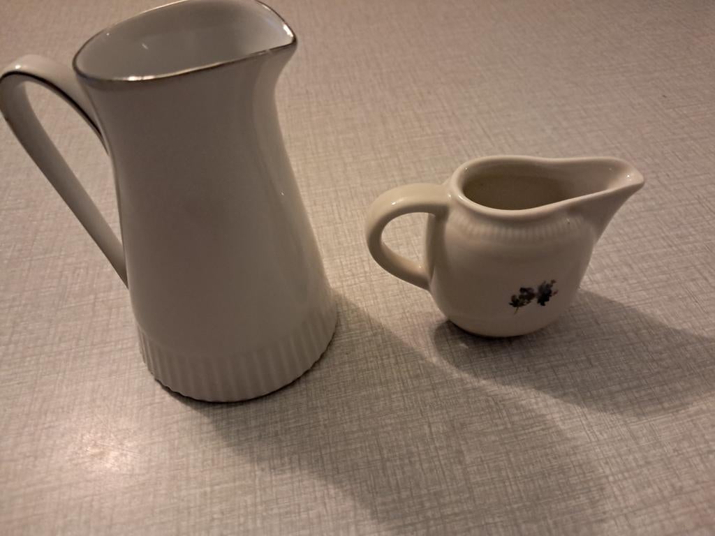 Melkkannetjes, gestempeld., Huis en Inrichting, Ophalen of Verzenden, Zo goed als nieuw