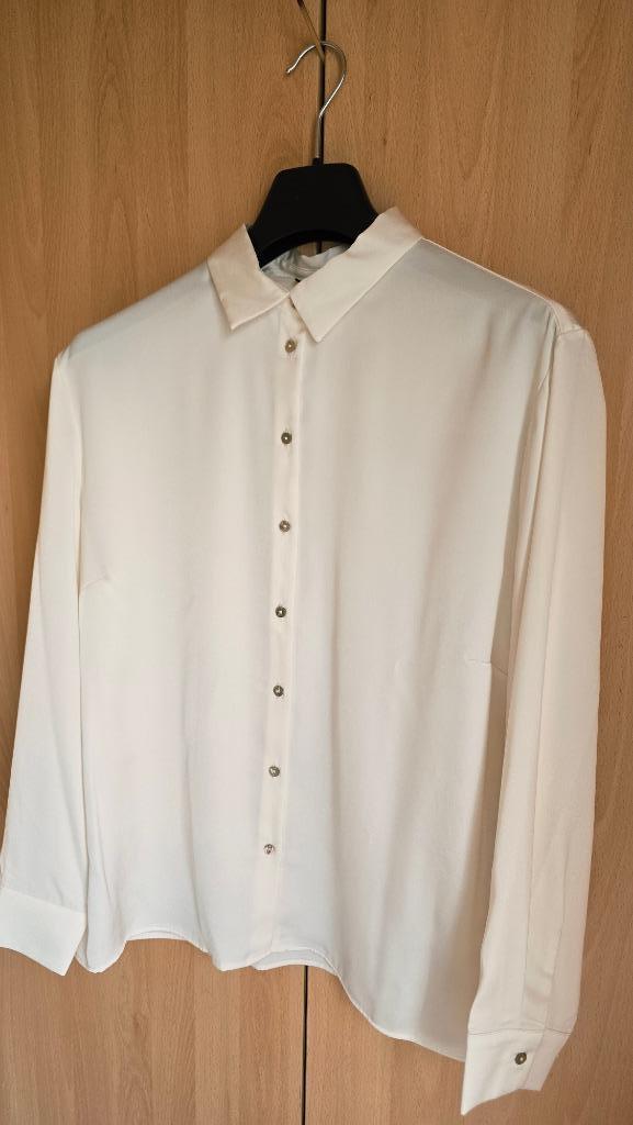 Damesshirt — Nieuw (nooit gedragen), Kleding | Dames, Blouses en Tunieken, Nieuw, Maat 42/44 (L), Wit, Ophalen of Verzenden