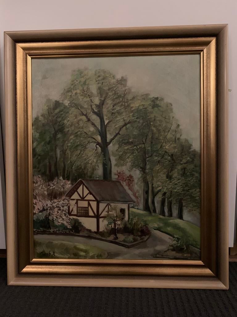 Kaarthuisje in park Mariadal te Zaventem, Ophalen