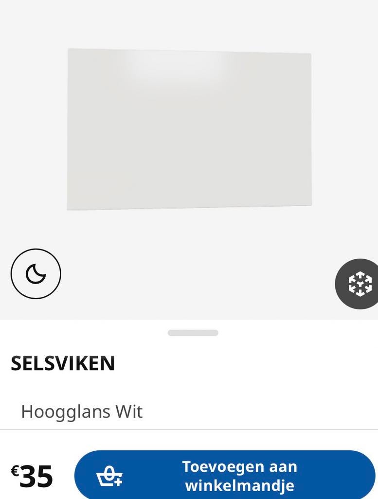 Ikea lade fronten besta hoogglans, Ophalen, Zo goed als nieuw