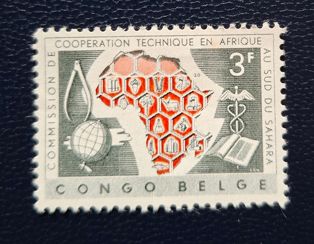 Postzegel Belgisch Congo OBP 365**, Ophalen of Verzenden, Postfris, Postfris