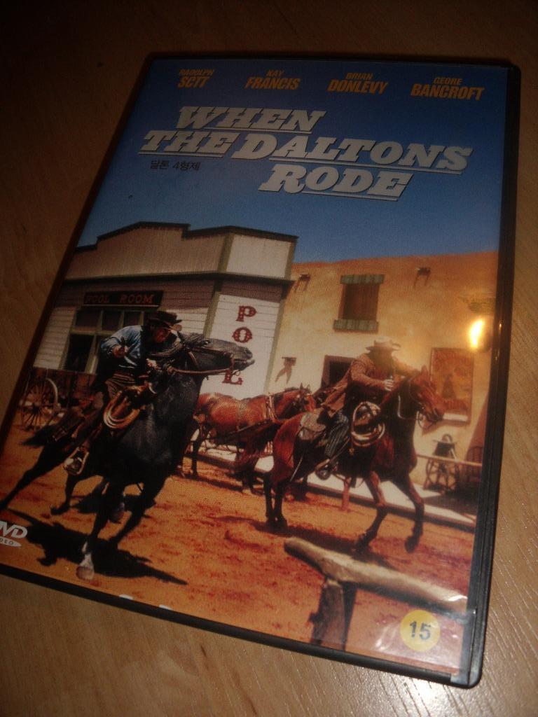 When the Daltons rode (Randolph Scott - Georges Marshall), Vanaf 9 jaar, Ophalen of Verzenden, Zo goed als nieuw, 1940 tot 1960