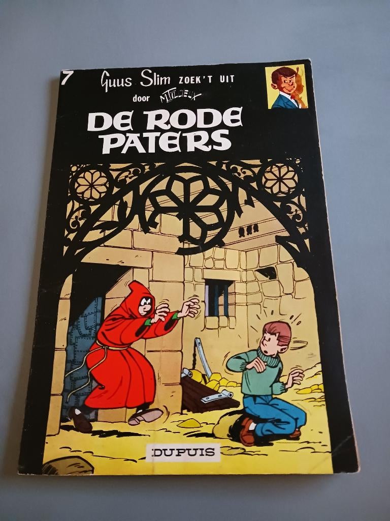 Guus Slim nr 7, de Rode Paters, 1ste druk, goede staat, Une BD, Enlèvement ou Envoi