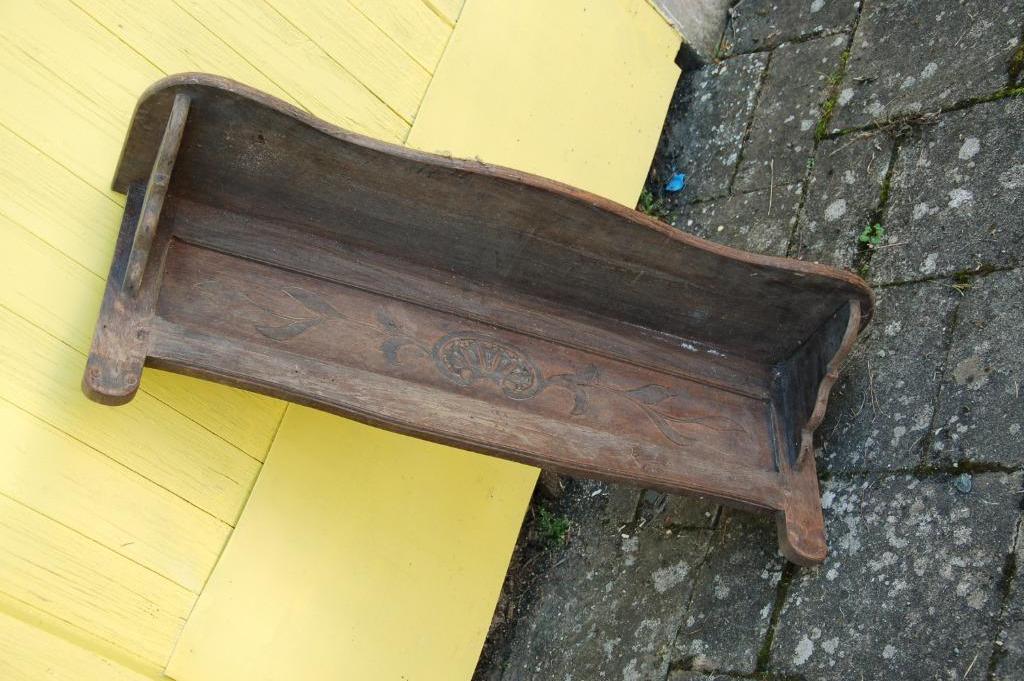 Porte-manteau ou étagère en chêne, Maison & Meubles, Accessoires pour la Maison | Portemanteaux, Enlèvement, Utilisé, Bois, Portemanteau mural