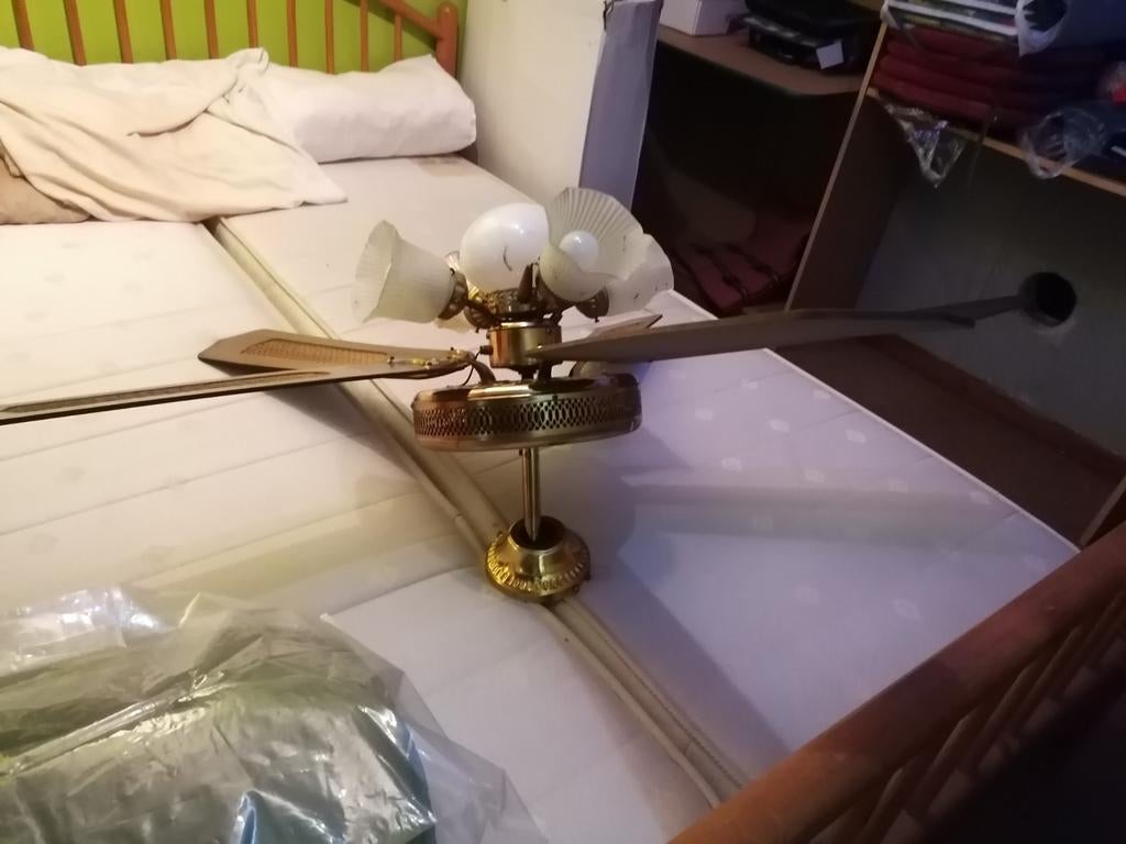 licht-zuig of blaas ventilator met 5 standen. aantal 4 stuks, Ophalen