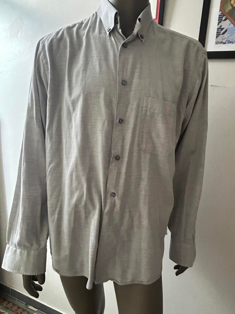 Brioni chemise grise tissée voton laine taille V ou XL, Vêtements | Hommes, Chemises, Comme neuf, Gris, Enlèvement ou Envoi