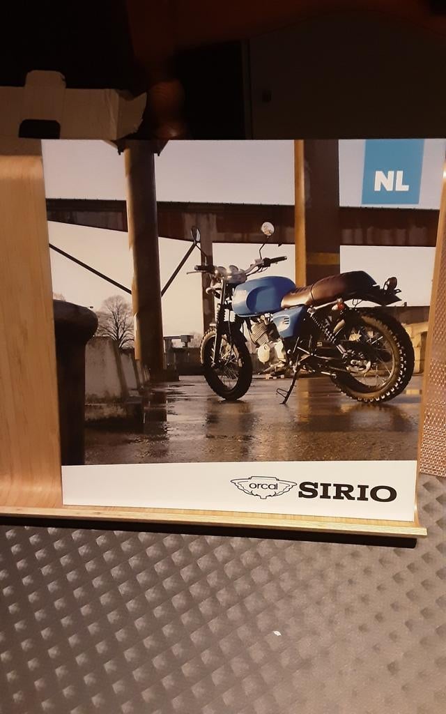 Orcal sirio brochure, Ophalen of Verzenden, Zo goed als nieuw