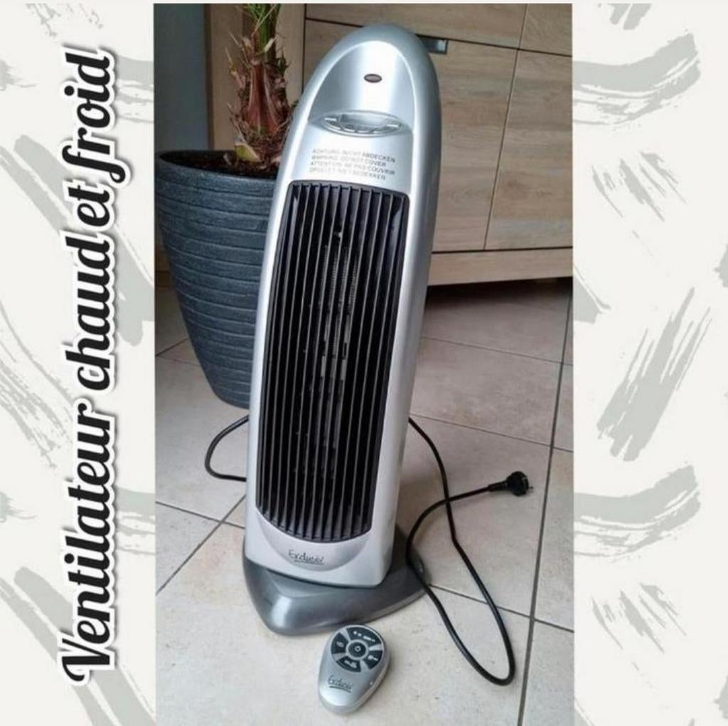 Ventilateur chaud et froid +télécommande, Elektronische apparatuur, Ventilatoren, Ophalen, Gebruikt, Torenventilator