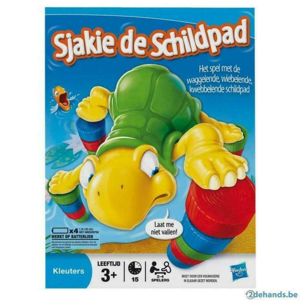 SJAKIE DE SCHILDPAD, Hobby en Vrije tijd, Gezelschapsspellen | Overige, Nieuw, Ophalen of Verzenden