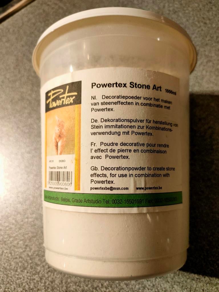 Powertex Stone Art 1000ml, Ophalen