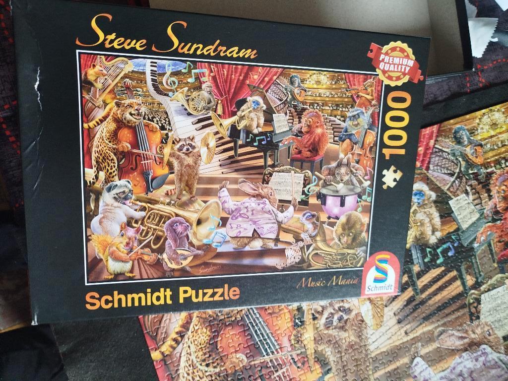 Puzzle, Ophalen, 500 t/m 1500 stukjes, Zo goed als nieuw, Legpuzzel