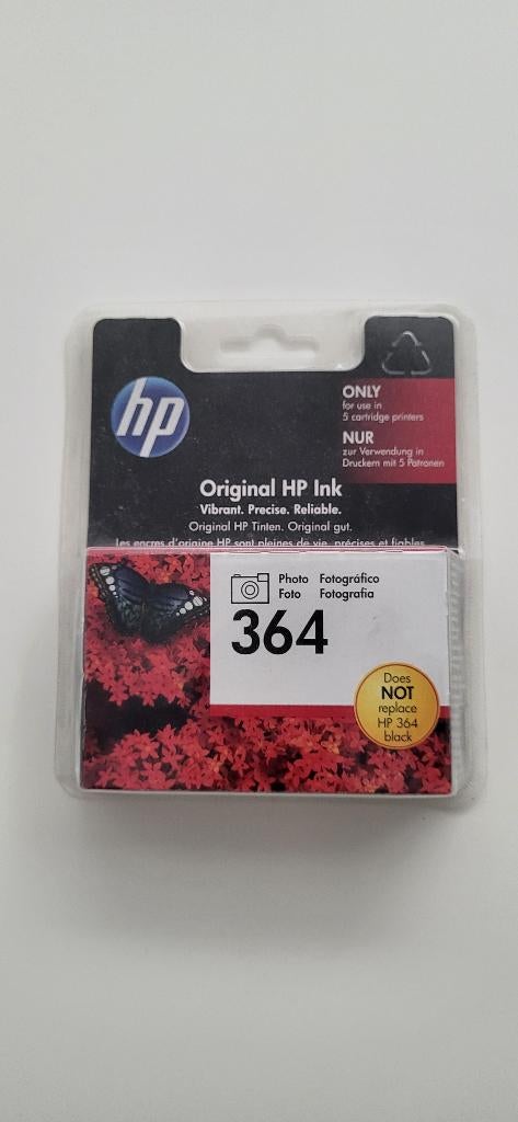 Inktpatroon hp 364 zwart foto's, Ophalen, Nieuw, Hp