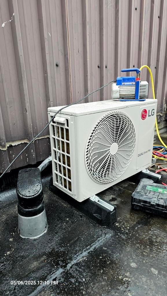 Installation climatisation pompe chaleur, Enlèvement ou Envoi