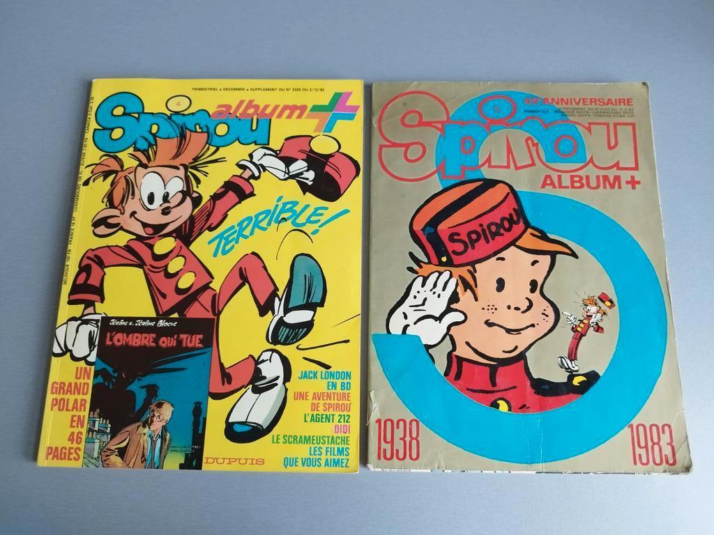Spirou albums + ns 4 et 5, Série complète ou Série, Enlèvement ou Envoi, Utilisé