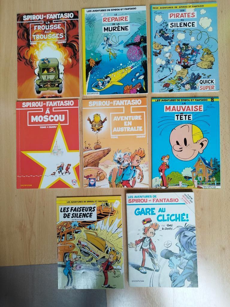 Spirou et Fantasio divers titres brochés publicitaires, Série complète ou Série, Enlèvement ou Envoi, Comme neuf