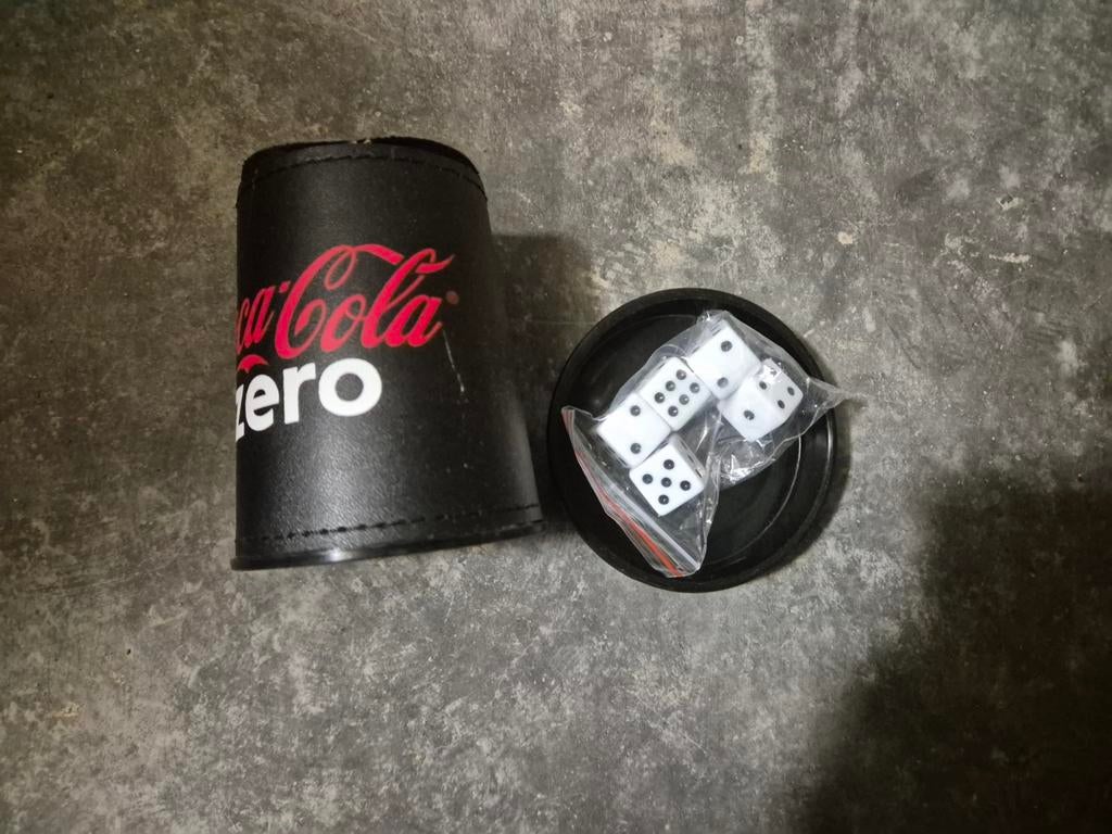 Yahtzee Coca-Cola Cola zero, Verzamelen, Verzenden