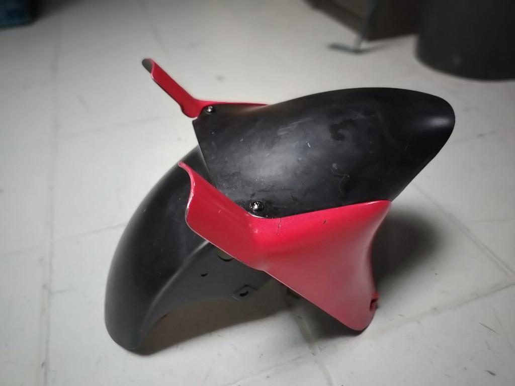 kawasaki zx6r model '00-'02 spatbord vooraan, Motoren, Ophalen of Verzenden, Gebruikt