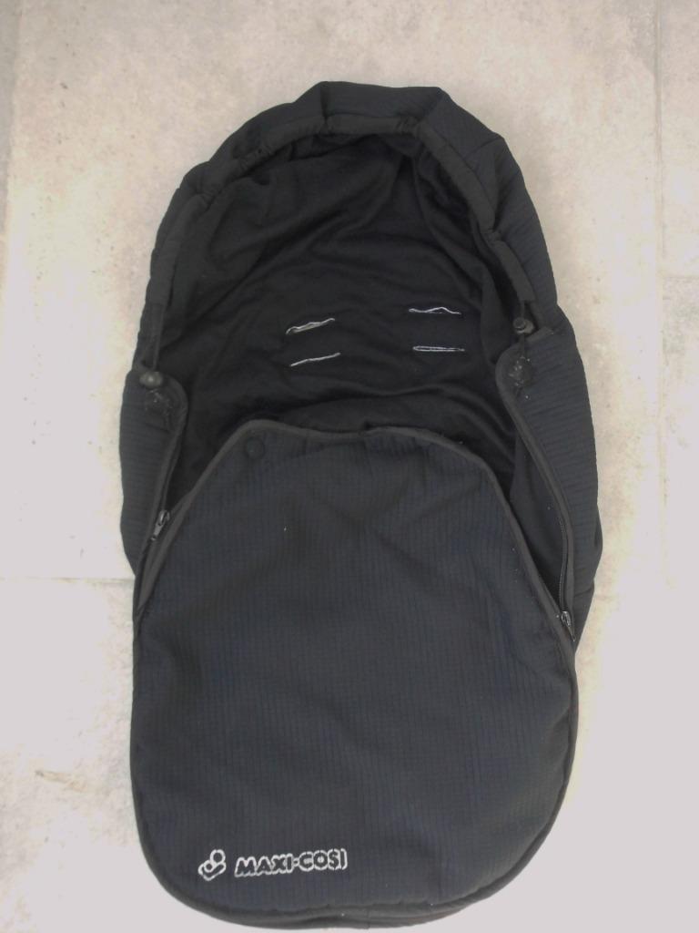 Chancelière noire pour Maxi Cosi, Enfants & Bébés, Enlèvement ou Envoi, Comme neuf, Poussette, Maxi-Cosi