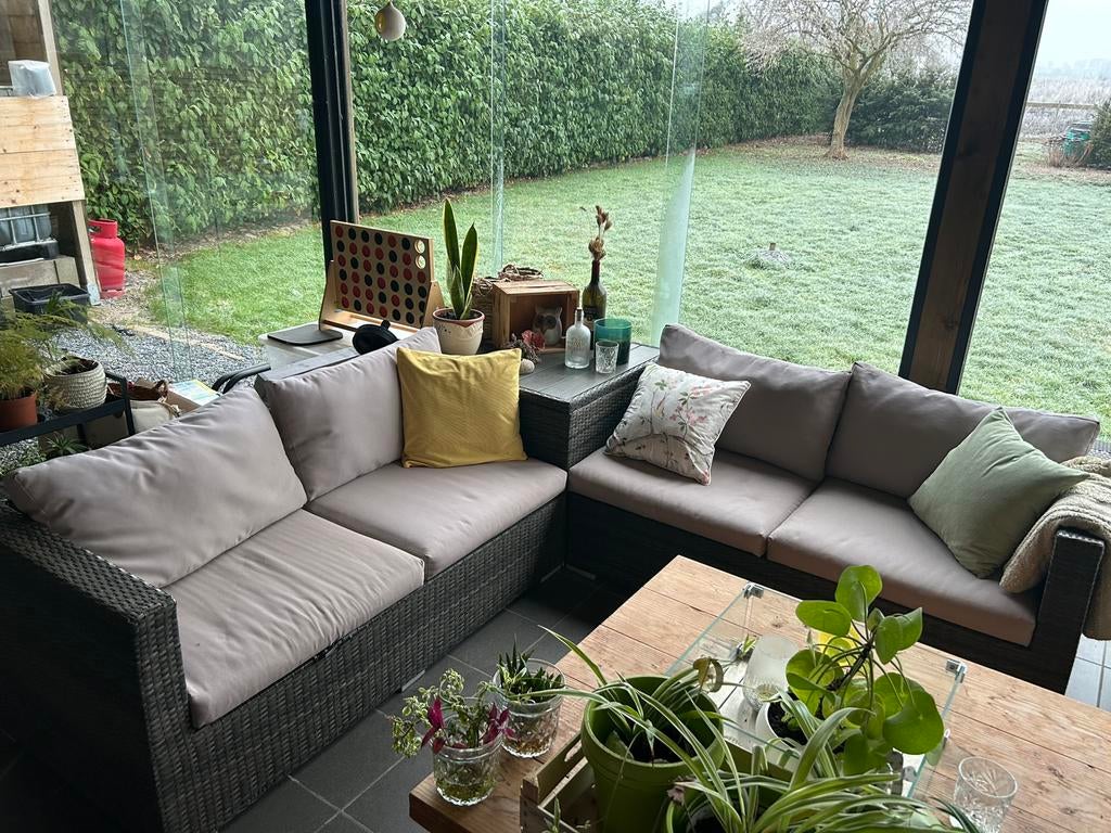 Loungset tuin, Ophalen, Zo goed als nieuw