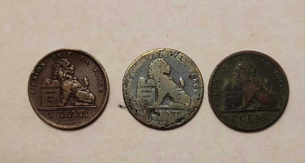 1 centime leopold 1ier